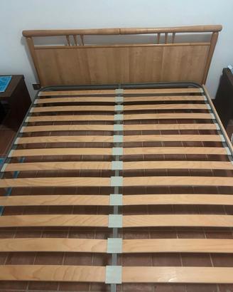 Struttura+ rete letto matrimoniale