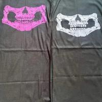 Coppia di scaldacollo Teschio Cranio