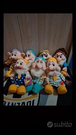 peluches sette nani,disney nuovi