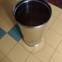 Tubo di acciaio inox fi 20 da cm.50