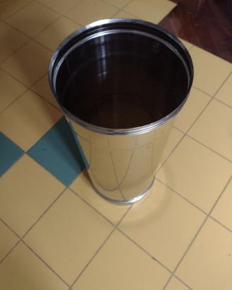 Tubo di acciaio inox fi 20 da cm.50