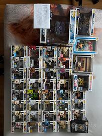 Lotto funko pop marvel e stranger things