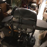 Barbecue a gas con ruote