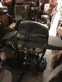 Barbecue a gas con ruote