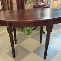 Tavolo ovale XIX secolo stile Luigi Filippo 