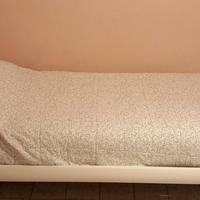 letto 1 piazza con rete e materasso