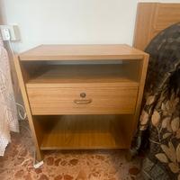 Comodino+cassettiera+armadio legno