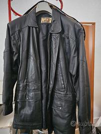 cappotto in pelle uomo