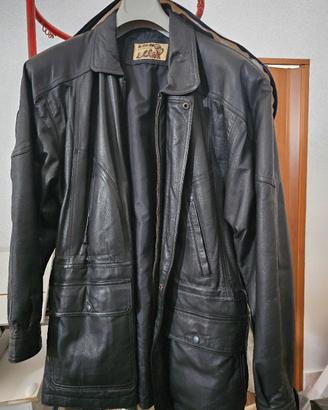 cappotto in pelle uomo