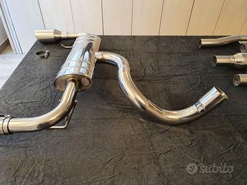 Terminale di scarico da 63" per Abarth 595