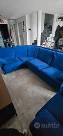 divano angolare con poltrona 