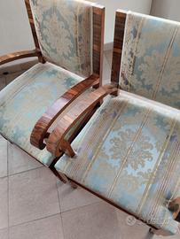 2 poltrone antiche
