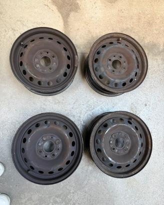 Cerchi in ferro R13 - Copri cerchi Fiat Panda 2007