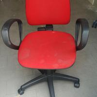 Sedia da Ufficio in tessuto con rotelle