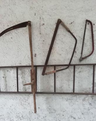 Seghe vecchie e falce