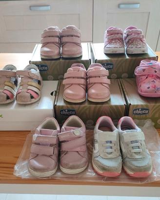 Scarpe bimba Chicco e Geox  (intero lotto)