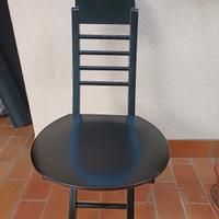 6 Sedie Callegari in legno pieghevoli anni 60 