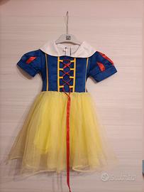 Biancaneve vestito carnevale 