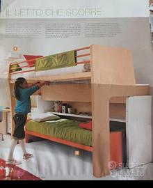 Soluzione letto scorrevole Doimo CityLine  Luna 