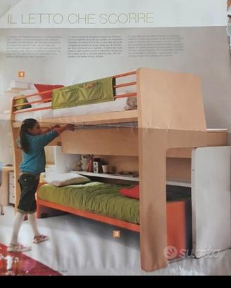 Soluzione letto scorrevole Doimo CityLine  Luna 