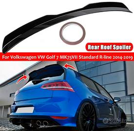 Spoiler/ Allettone Tetto Posteriore  Nero per VW G