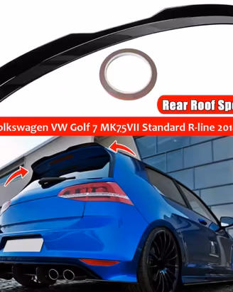 Spoiler/ Allettone Tetto Posteriore  Nero per VW G