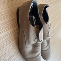 scarpe camoscio beige Bagatt nuove