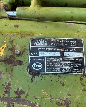 Fresa Celli HFF 160
