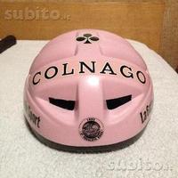 Casco bicicletta COLNAGO-2a pedalata rosa 1995