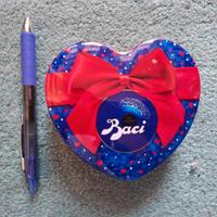 Baci Perugina scatola di latta a cuore perfetta