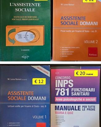 Libri per concorso INPS 781  area sociale