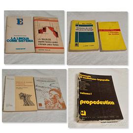 lotto 7 libri linguistica, logopedia, linguaggio