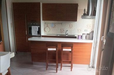 cucina Salvarani HiTeak con penisola