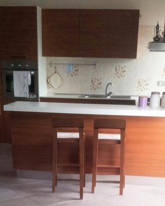 cucina Salvarani HiTeak con penisola