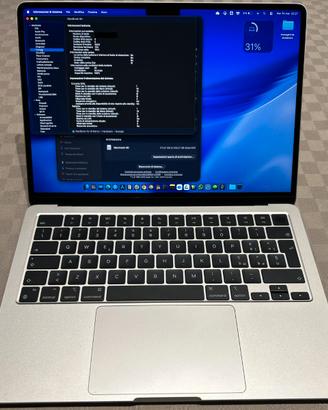 Apple MacBook 13 Air M2 8GB/256GB 20cicli