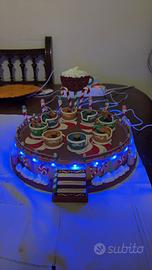 Cocoa cups Giostra Tazze Villaggio Natale Luminosa