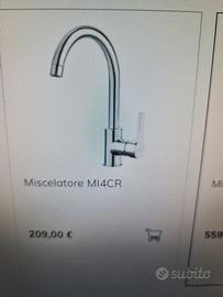 Miscelatore lavandino Smeg