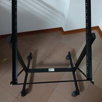 stand reggi mixer effettistica banco regia luci ec