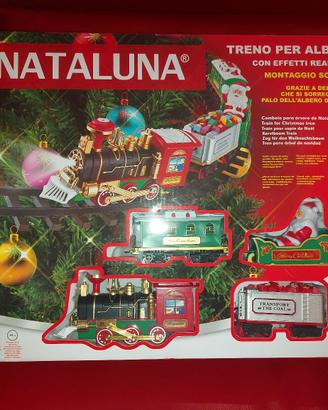 Trenino per albero di Natale