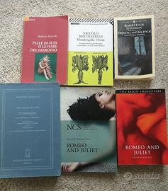 Set 6 Libri letteratura 