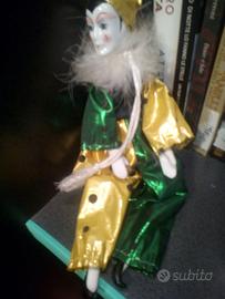 Pierrot in porcellana anni 80