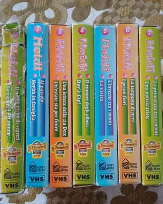 N. 7 VHS Heidi 