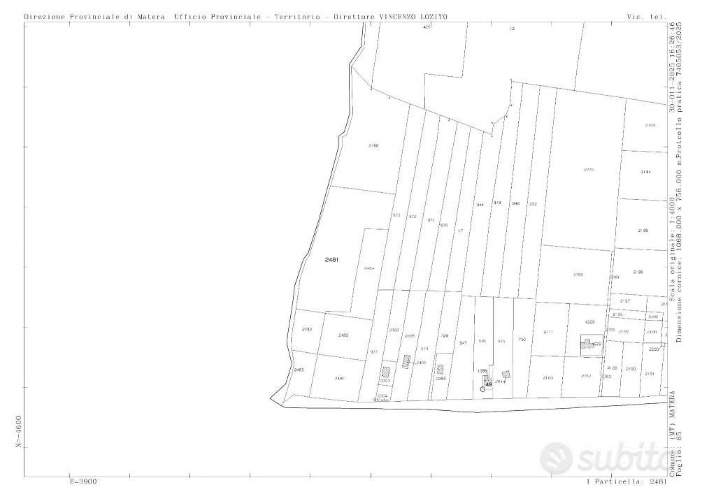 Terreno di 26250 m² a Matera - Vista 5