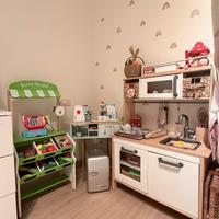 Vari play set bambina: cucina, Mercatino, bar,