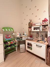 Vari play set bambina: cucina, Mercatino, bar,