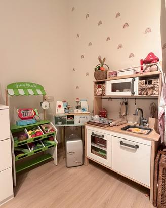 Vari play set bambina: cucina, Mercatino, bar,