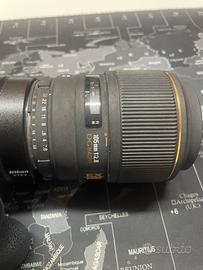 Obiettivo SIGMA 105mm macro per nikon