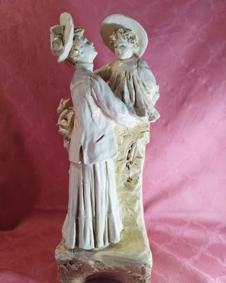 scultura porta fiori 
