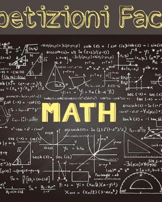 Matematica Chimica Fisica - Ripetizioni