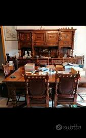 Grande credenza d'epoca massello - Oltrepò